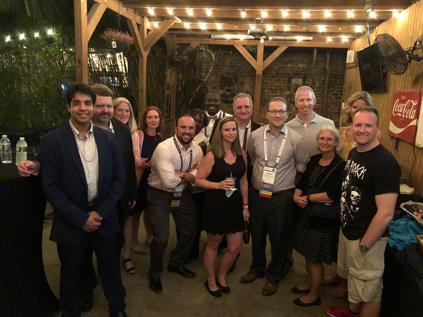 Student participants at CPCU Meeting in New Orleans