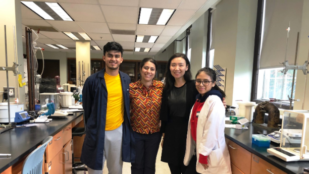 Ariana Le Rosa , Claudio Amaya, Professor Li , and Advisor Badiei