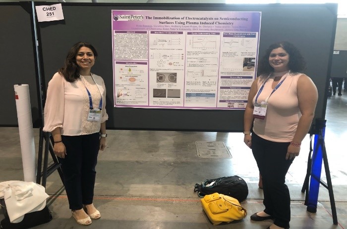 photo of Rina Rosales and Dr. Yosra Badiei