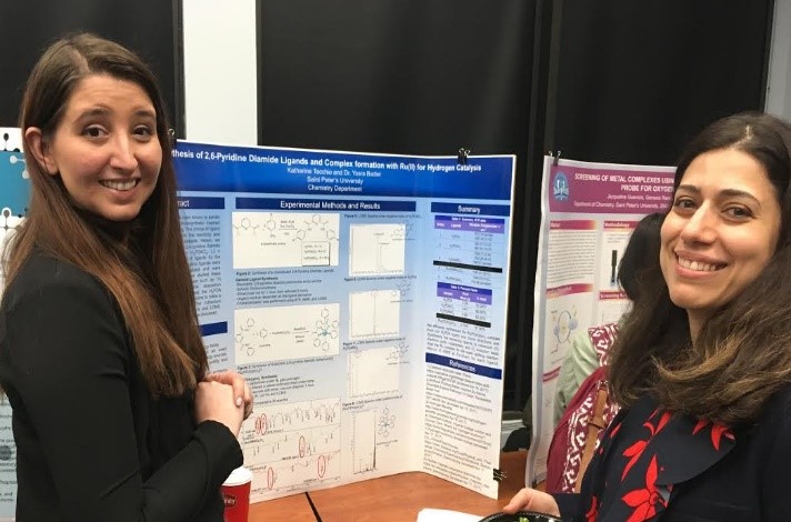 photo of Katherine Tecchio and Dr. Yosra Badiei
